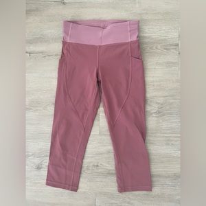 Lululemon Crop Leggings w/ Pockets